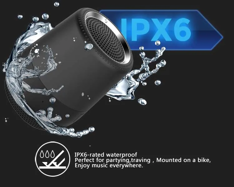Mini Maxxbass Bluetooth Speaker with Lef & Right Channel Function - ANKUX.COM