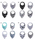 CPC Organic Cotton Cartoon Baby Bib Triangle Neck Scarf Baby Feeding Bibs