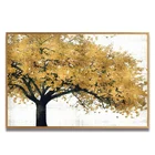 Abstract Canvas Print Painting Yes Frame Wall Art Tree Picture Home Decor On Cheap Price
