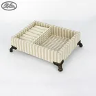 Wholesale home decor antique wooden jewelry tray