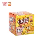HOT SALE crispy and sweet biscuit bear shape chocolate flavor sandwich filled biscuit