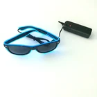 Ray-ban Led Sunglasses Led DJ Bright Light EL Wire Glow Glasses