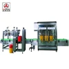 Three filling nozzles Automatic Big barrel liquid detergent Filling production line with cap feeding cap press function
