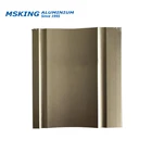 Profile Extrusion Aluminum Profile For Glass Shower Doors