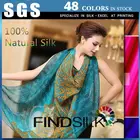 Superior quality silk scarf importers