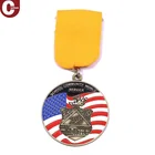 Attractive design colorful race taekwondo medal awards