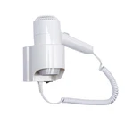 ABS Plastic Professional Long Life AC Motor Mini Hair Dryer Wall Holder
