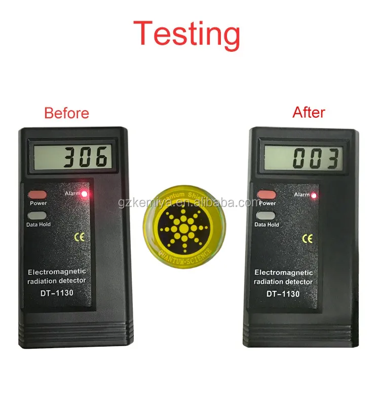 Energía escalar teléfono celular anti radiación etiqueta engomada - ANKUX.COM