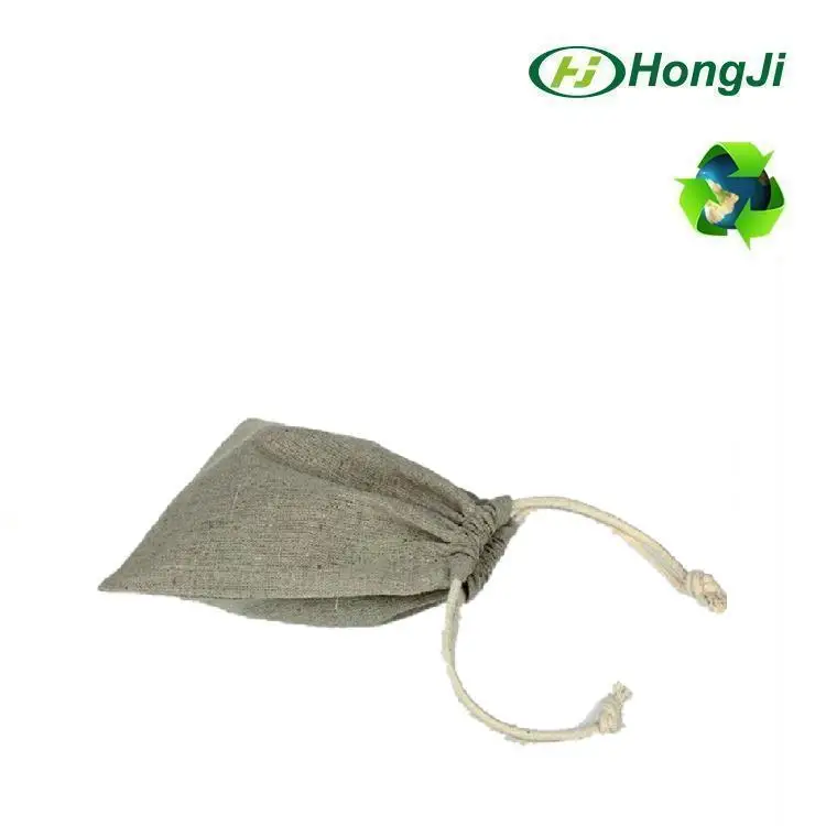 mini gift pouch drawstring jewelry pouch gunny jute bag