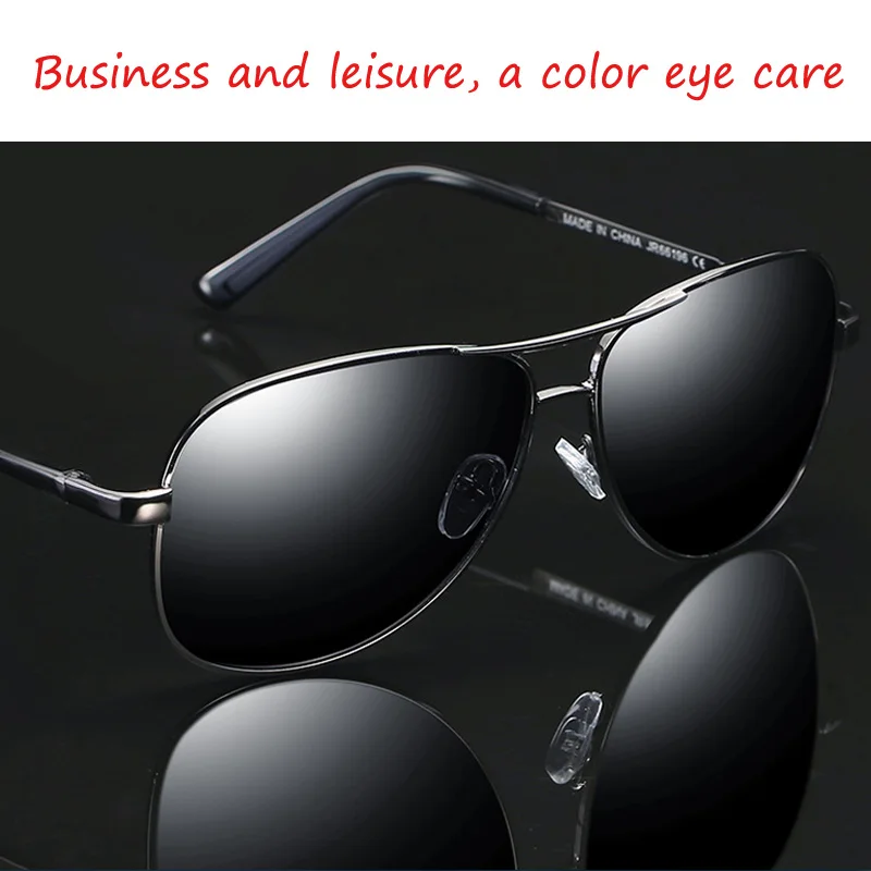 Polarized men's sunglasses new driving sunglasses tide frog mirror driver polarized sunglasses2
