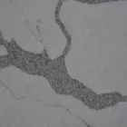 Artificial Carrara White Large Size Quartz Slab Engineered Stone