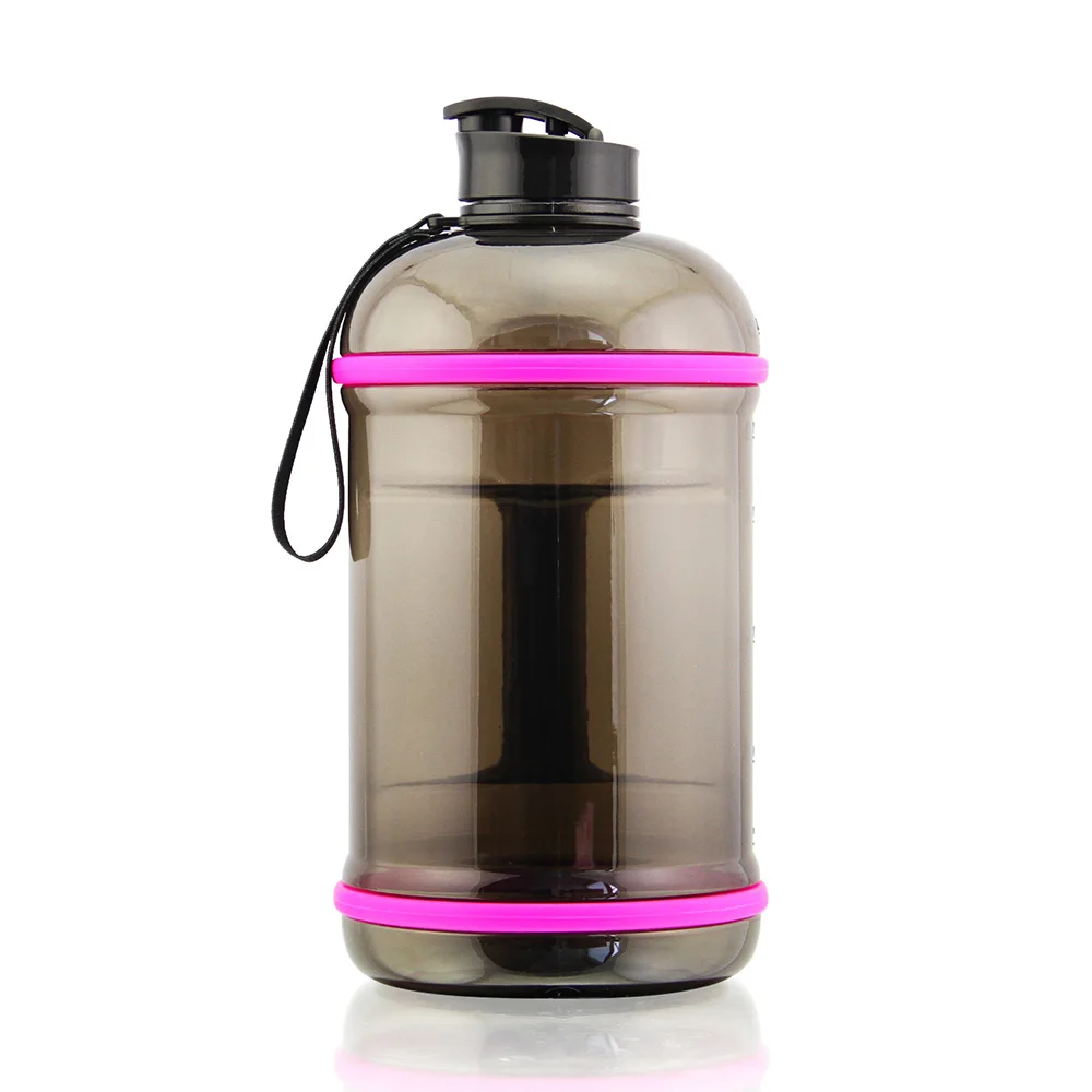 Patented BPA free half gallon gym sport water bottle PETG food grade, Pink,blue,black or customized
Patented BPA free half gallon gym sport water bottle PETG food grade, Pink,blue,black or customized