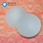 Nice quality breathable round foam bra cup in nude color