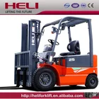 2500KG Capacity Heli Electric forklift 2.5ton