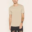 Cotton slim fit high quality t shirt wholesale blank t shirts for men