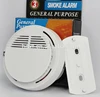 smoke detector smoke alarm 20 Square Meters Detecting Range Cordless Fire Smoke Alarm 433/315MHz for GSM Home Alarm System