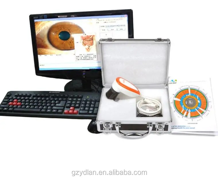 NOUVEAU 5.0 MP USB Iriscope Eye analyze loupe machine Iridologie caméra