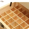 Modern style pine wood three drawers wooden cosmetic gift box