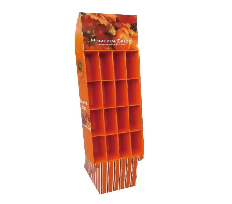 big size retail shop floor display stand promotion counter cdu