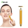 Face Massage Tools Beauty Bar 24k Golden Pulse Facial Massager