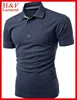 Navy stylish design polo t shirt with nice short sleeve for men