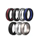 Ring Men Rings Skin Safe Soft Silicone Wedding Ring For Men