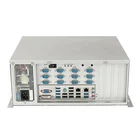 ECSUU UU-8166LH Intel LGA 1150 support i3 i5 i7 processor 14USB 12RS232 ATX 24pin PCIE1X industrial computer mini pc