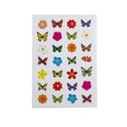 Wedding sticker book, jewelry pad, colorful butterfly cartoon stickers