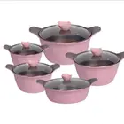 die cast aluminum non stick coating cookware set 10PCS