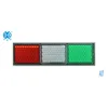 Italian flag reflector, reflex reflectors with self-adhesive