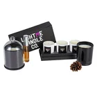 gift set luxury scented soy customized small glass jar candle gift set