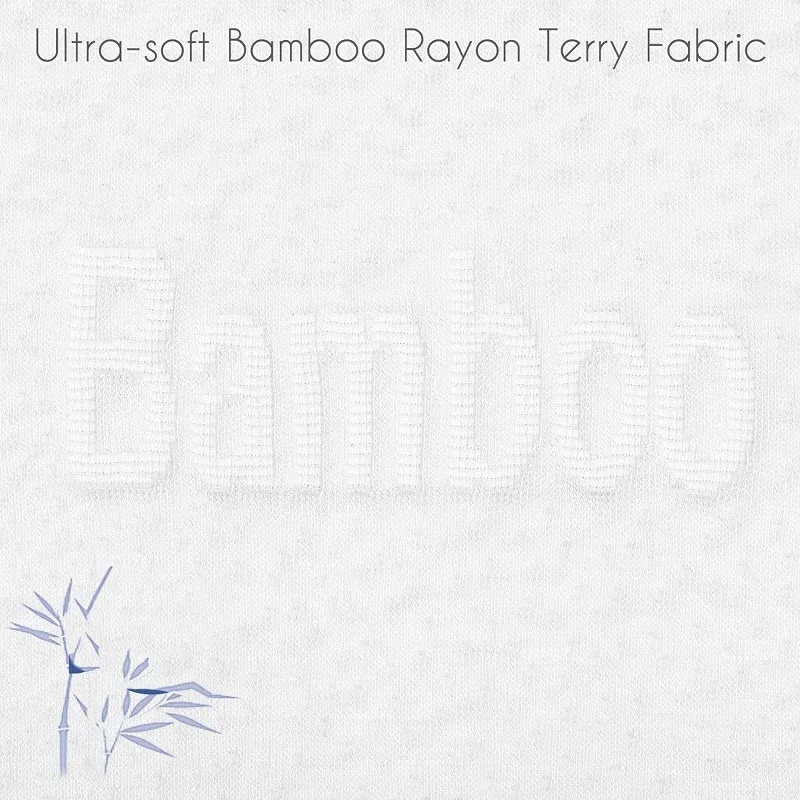 Luxurious Rayon From 100% Organic Bamboo Mattress Protector Pad - Jozy Mattress | Jozy.net