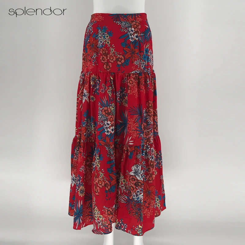 women's plus size maxi skirts under 100,Save up to