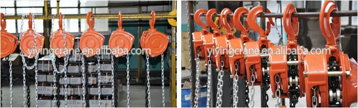 Manufacturers hand operated 1.5 ton mini chain block price