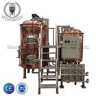 100L 200L 300L 500L 1000L columnalcohol pot still distillation with beer brewery used nano brewery equipment for sale