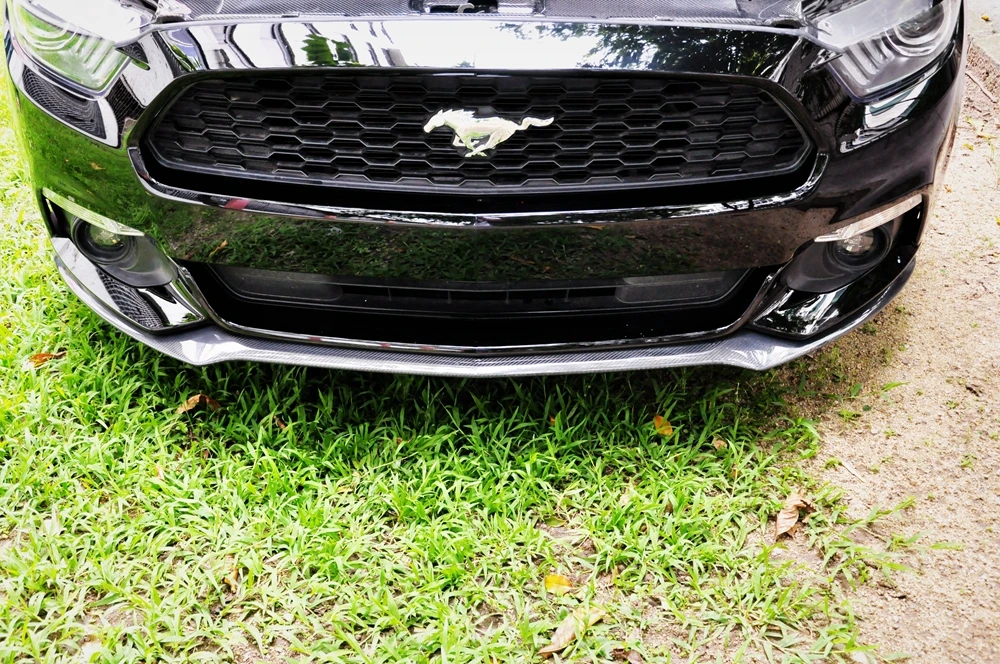 2015 Mustang Front Bumper Lip Carbon Fiber Mustang Parts For Ford a.JPG