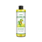 Pure and Organic Golden Jojoba Oil 250ml,Carrier Oil Natural Moisturizer for Face,Hair and Healthy Skin Private Label