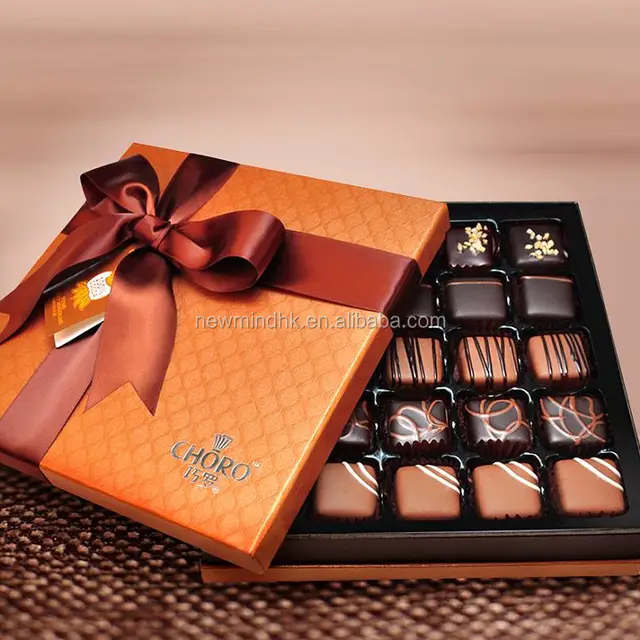 cardboard cholocate paper box gift packaging box