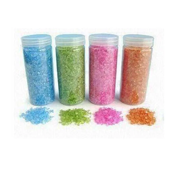 2019 new style colorful glass sand for wedding decoration