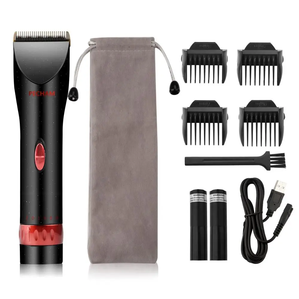 2018 HOT cheap professional automatic hair salon clipper set kit barber hair trimmer electric hair clipper