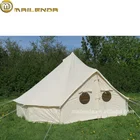 Family Tent Camping Safe Comfortable Family Camping Outdoor Canvas Bell Tent