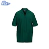 Design male nurse scrub suit custom men zip front jacket for hospital