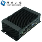 Industrial Micro PC 3.5 inches fanless X86 Single Board Computer with cpu atom N2600
