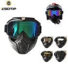 Full Face Racing Custom Vintage Riding MX Google Motorcycle Mask Goggles