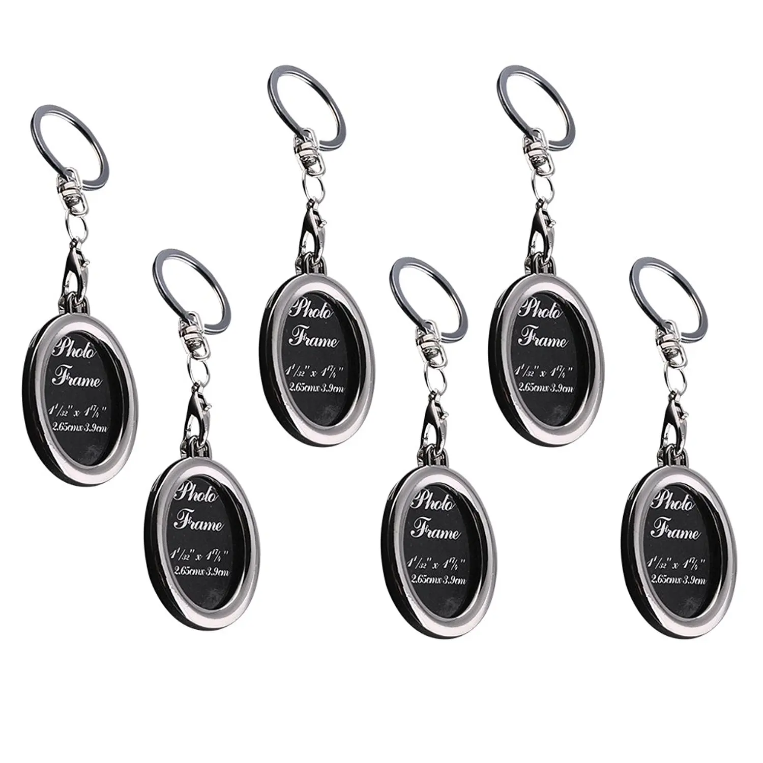 keychains oulii key rings mini metal keyfob gift for couple and