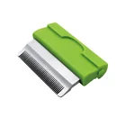 Pet Hair Grooming Tool Double Sided Massage Deshedding Dematting Pin And Bristle Brush Comb For All Breeds Dogs Cats