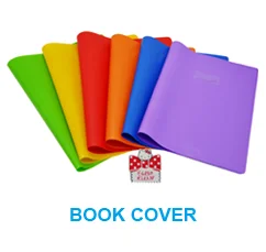 factory waterproof book cover custom colorful book cover plastic book cover