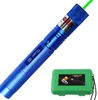 100mw rechargeable led keychain flashlight green light pen laser pointer led torch flashlight with 18650/16340 battery