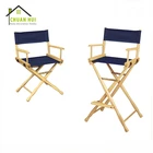 American price fold wood salon make up chair