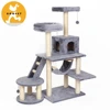 BSCI Certified Luxury Large Cat Tree House Wooden Cat Furniture Factory